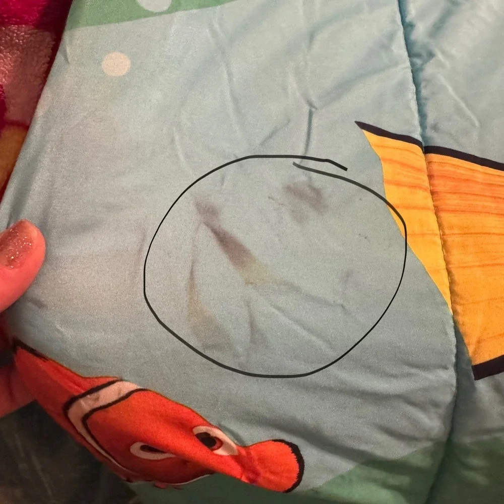 Disney Finding Dory Nemo Twin - Full‎ Comforter Bedding Blanket Read Description